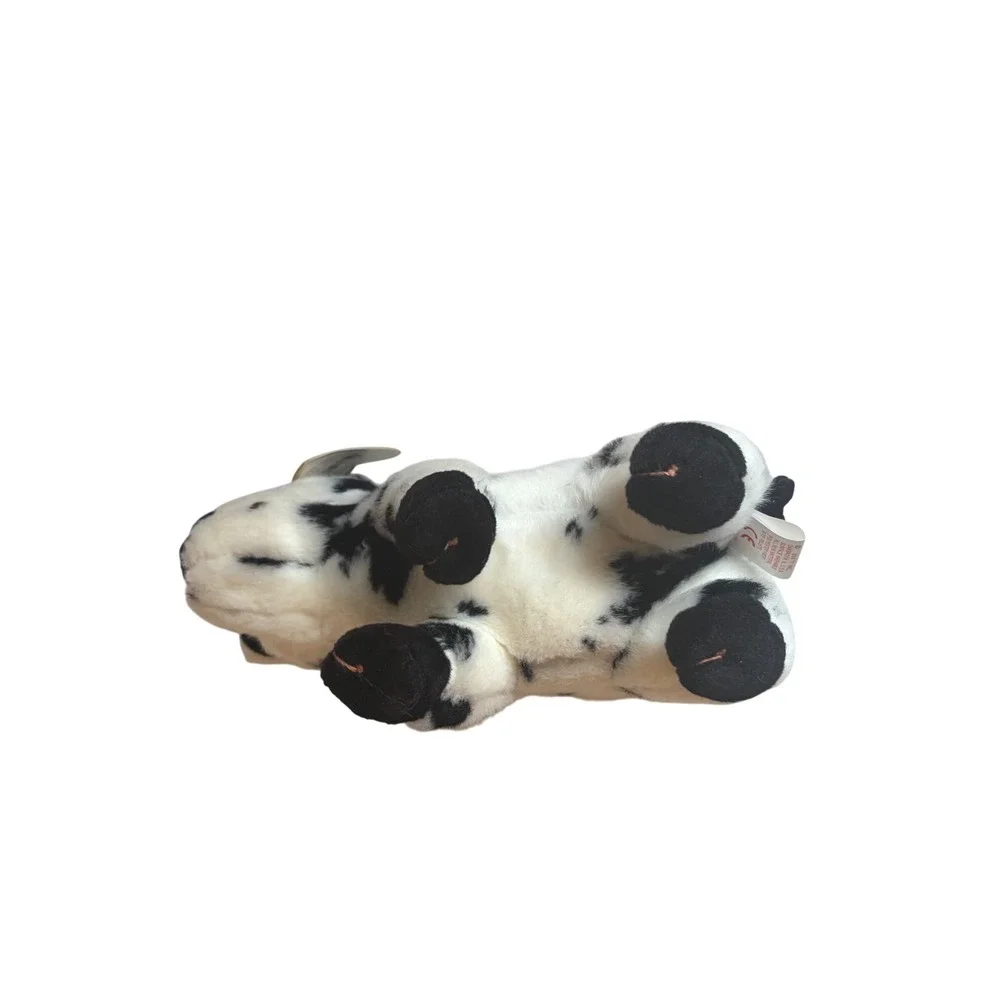 Ty Beanie Babies‎ Stubby the Pig Black White Spotted 2004 Plush Animal 40105